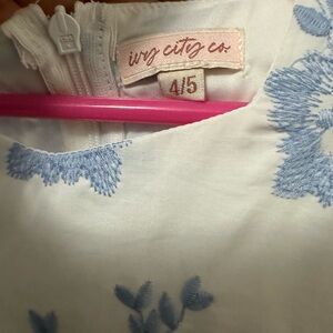 Mini Ivy city co girls dress